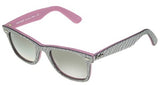 Wavy Silver/Pink (Clear Lense) (995)