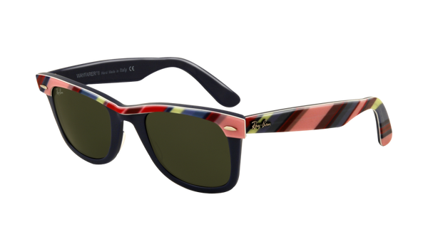 Dark Blue/Pink/Green/Stripes (1025)