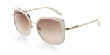 IVORY GOLD WHITE/BROWN SHADED (ZVA/6S1 B)
