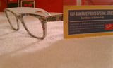 White/Metro Print (Demo Lens / Clear Lens) (1033)