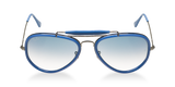 Gunmetal/Crystal Light Blue Gradient (004/3F)