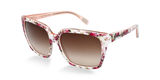 FLORAL RED/BROWN SHADED (1790/13)