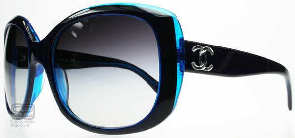 TRANSPARENT BLUE/BLACK (1218/3C)