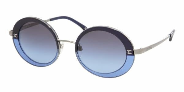 Sunglasses Chanel Blue in Metal - 29103256