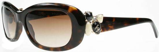 Authentic CHANEL Sunglasses White w/ Black Arms 5181-B, No Box, HTF Color  Combo