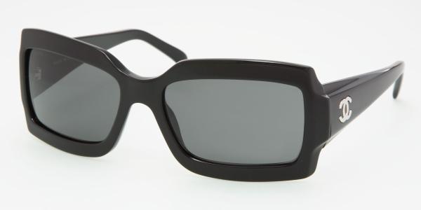 Chanel, Black classic square CC sunglasses ref.1003660 - Joli Closet