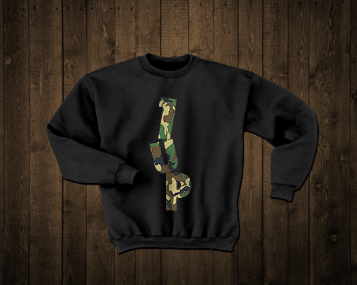 Camouflage-Black