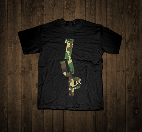 Camouflage-Black