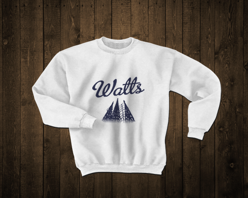 Navy Blue-White